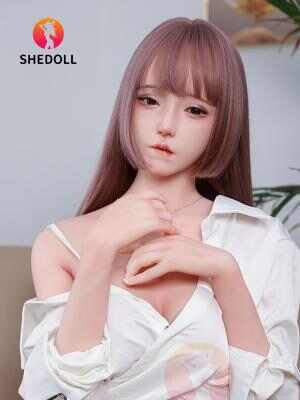 SHEDOLL 楚瑜 158cm｜C罩杯純欲女友｜慵懶白襯衫｜仿真植毛+發熱體｜嬌小真人復刻