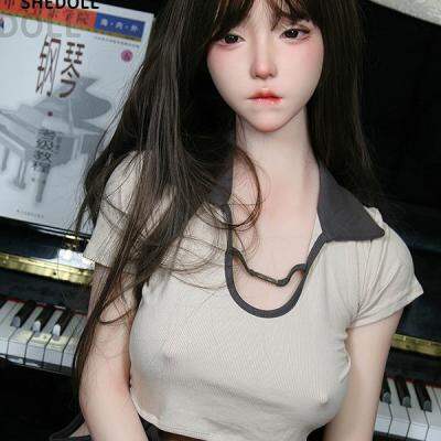 SHEDOLL チューユ 158cm｜Cカップ芸術生｜ピアノ緊縛スカート｜微表情口部+温感ボディ｜アジアン優等生ドール
