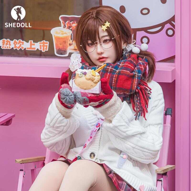 SHEDOLL 蘇星冉 158cm聖誕甜心｜C杯冬衣短裙｜純欲巨尻｜減重溫感體+震動私處｜專屬節日性禮物