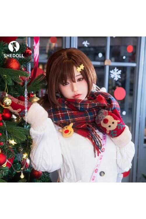 SHEDOLL 蘇星冉 158cm聖誕甜心｜C杯冬衣短裙｜純欲巨尻｜減重溫感體+震動私處｜專屬節日性禮物