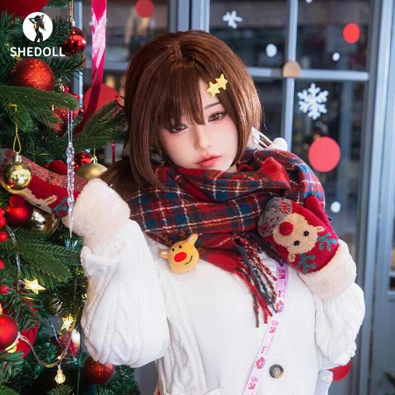 SHEDOLL 蘇星冉 158cm聖誕甜心｜C杯冬衣短裙｜純欲巨尻｜減重溫感體+震動私處｜專屬節日性禮物