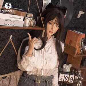 SHEDOLL 蘇夜歡(スー・イエファン) 158cm｜Cカップ｜カジュアルデニム風｜白肌細腰巨尻｜軽量発熱ボディ+可動関節｜純欲系二次元ガールフレンド