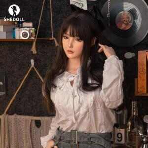 SHEDOLL 蘇夜歡(スー・イエファン) 158cm｜Cカップ｜カジュアルデニム風｜白肌細腰巨尻｜軽量発熱ボディ+可動関節｜純欲系二次元ガールフレンド
