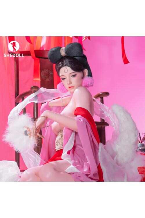 SHEDOLL 蘇夜歡 168cm｜D杯狐媚｜紅金妲己神話裝｜54cm蜂腰+94cm蜜臀｜發熱顫腰+私處定制｜禍世妖妃夜夜承歡