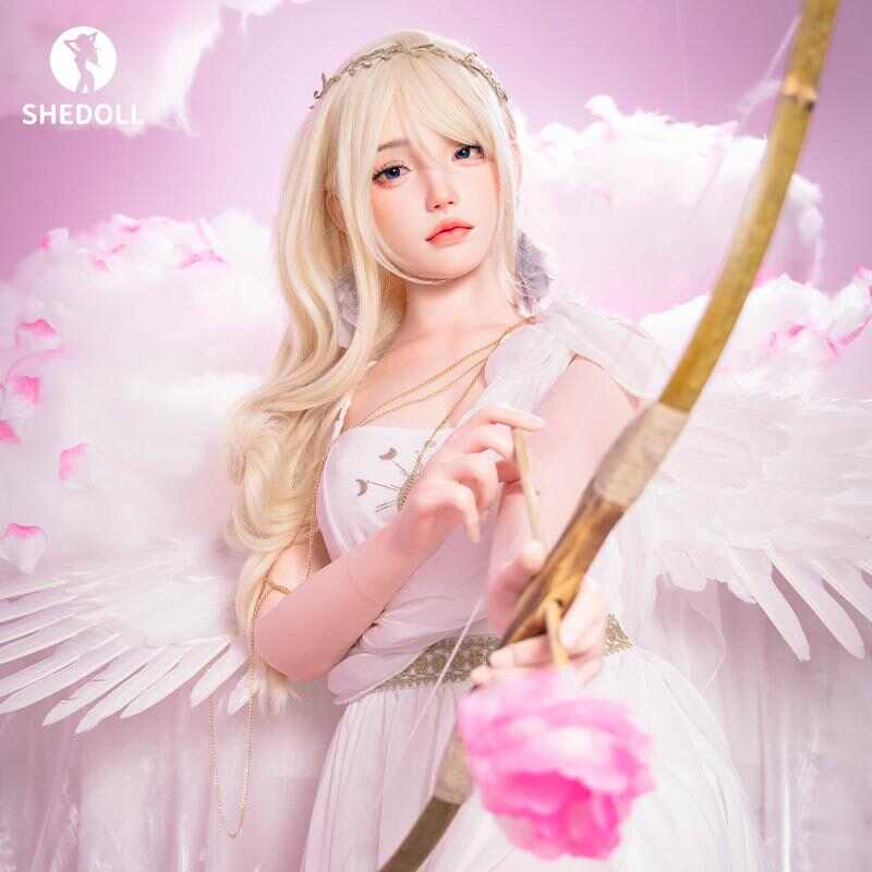 [SHEDOLL] スー・イエファン 168cm｜Dカップ天光｜白翼衣装｜54cm妖精腰+94cm白磁脚｜軽量発熱+精密口腔｜禁断天女降臨