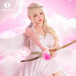 [SHEDOLL] スー・イエファン 168cm｜Dカップ天光｜白翼衣装｜54cm妖精腰+94cm白磁脚｜軽量発熱+精密口腔｜禁断天女降臨