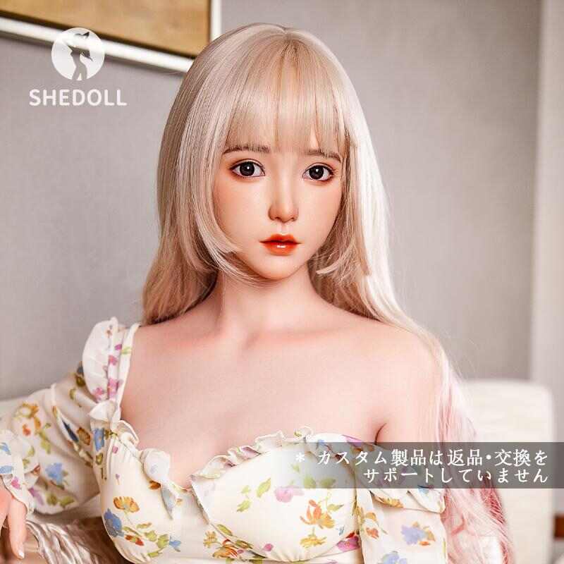 [Shedoll] ChuYue 158cm Petite Doll - C-cup Innocent Temptation w/ Pink-Gold Hair｜Floral Off-shoulder Dress Tease｜Customizable Private Parts & Heating Tech