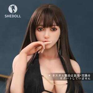 SheDoll 楚玥(チュユエ)163cm 悪魔体型 - Hカップ爆乳×54cm極太腿｜黒ガーターベルト緊縛｜可能な跪拝姿勢
