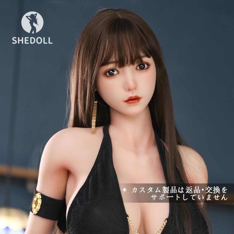 SheDoll 楚玥(チュユエ)163cm 悪魔体型 - Hカップ爆乳×54cm極太腿｜黒ガーターベルト緊縛｜可能な跪拝姿勢