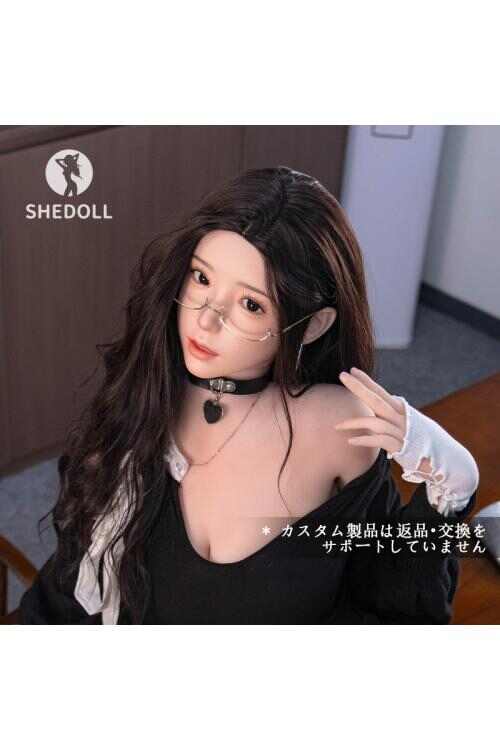 Shedoll 楚玥170cm總裁禦姐 - E杯爆乳×101cm蜜桃臀×55cm水蛇腰｜黑絲的誘惑｜可動手指推眼鏡