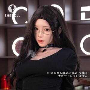 SheDoll楚玥(チュユエ)170cm 社長室禁断人形｜101cm浮遊桃尻×55cm殺し腰｜黒スト挑発｜可動指メガネ誘い