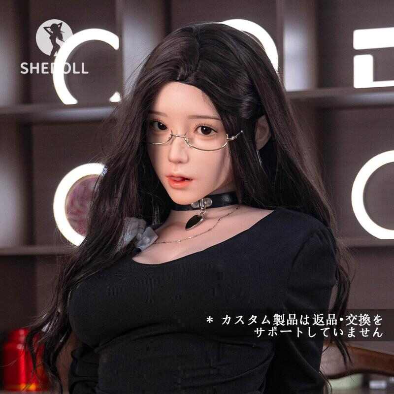 SheDoll楚玥(チュユエ)170cm 社長室禁断人形｜101cm浮遊桃尻×55cm殺し腰｜黒スト挑発｜可動指メガネ誘い