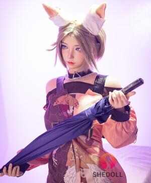 SHEDOLL 楚玥（チュユエ） 167cm | Dカップ | 王者栄耀 公孫離風 | 夢幻巨乳細腰 | 加熱植毛カスタム | コスプレ専用パートナー