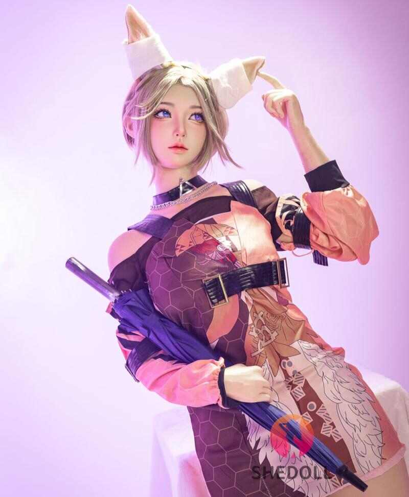 SHEDOLL 楚玥（チュユエ） 167cm | Dカップ | 王者栄耀 公孫離風 | 夢幻巨乳細腰 | 加熱植毛カスタム | コスプレ専用パートナー