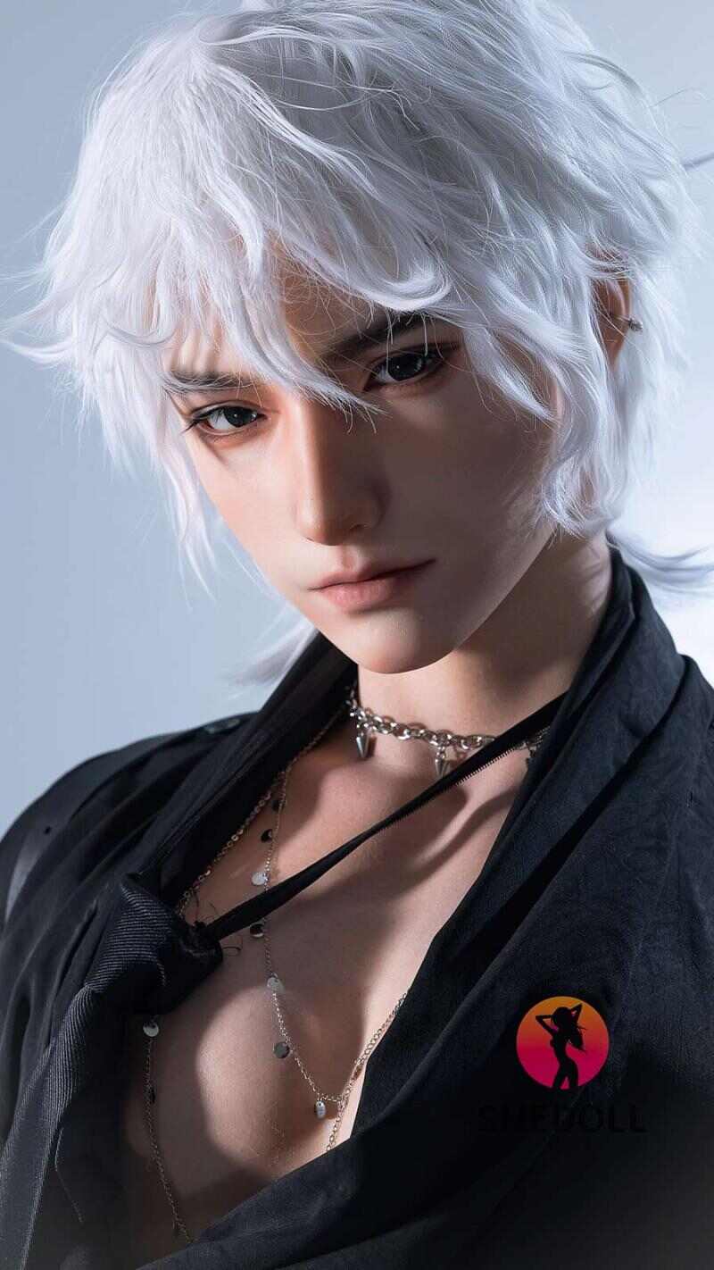 [SHEDOLL] Gushifeng190cm｜Ultra-Light 30% Less Weight｜Dual Hole+Movable Mouth｜Customizable Genitals｜For Gay/Women ｜98cm Chest｜Black Business Style