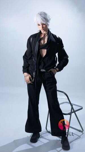 [SHEDOLL] Gushifeng190cm｜Ultra-Light 30% Less Weight｜Dual Hole+Movable Mouth｜Customizable Genitals｜For Gay/Women ｜98cm Chest｜Black Business Style
