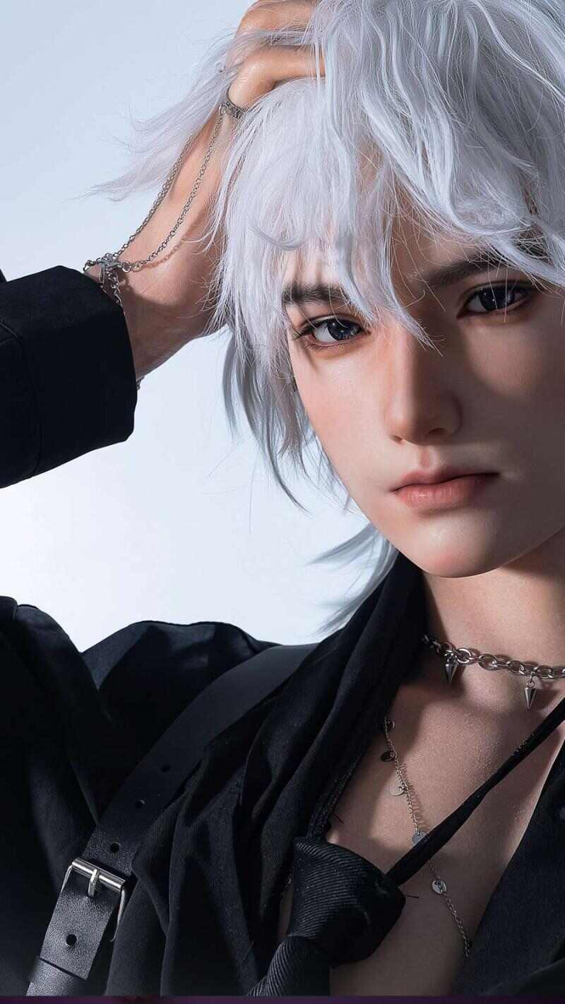 [SHEDOLL] Gushifeng190cm｜Ultra-Light 30% Less Weight｜Dual Hole+Movable Mouth｜Customizable Genitals｜For Gay/Women ｜98cm Chest｜Black Business Style