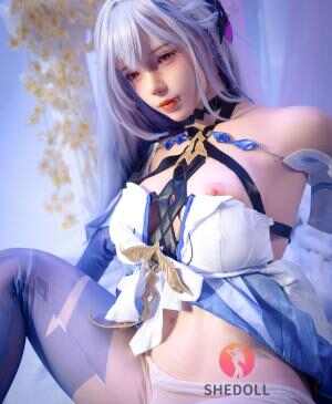 [SHEDOLL]  Kosame(GU XIAO-YU) 167cm | D-cup Ice Queen · Shenhe Cosplay | Real Hair & Heated Body | Anime Companion Doll