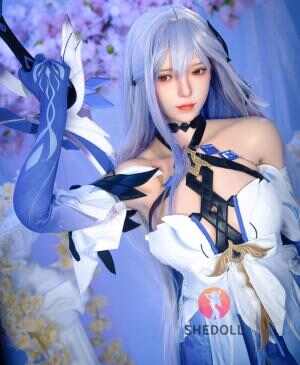 [SHEDOLL]  Kosame(GU XIAO-YU) 167cm | D-cup Ice Queen · Shenhe Cosplay | Real Hair & Heated Body | Anime Companion Doll