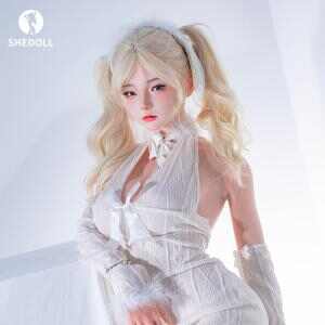 SHEDOLL 江小婉 158cm聖誕甜心·C杯蕾絲透視裝·減重溫感體+可動關節·純欲女友聖誕禮盒
