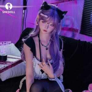 [SHEDOLL] 168cm Asian Temptress Neko Maid · D-cup Lightweight Body · Heating+Realistic Hair · Otaku's Dream Companion