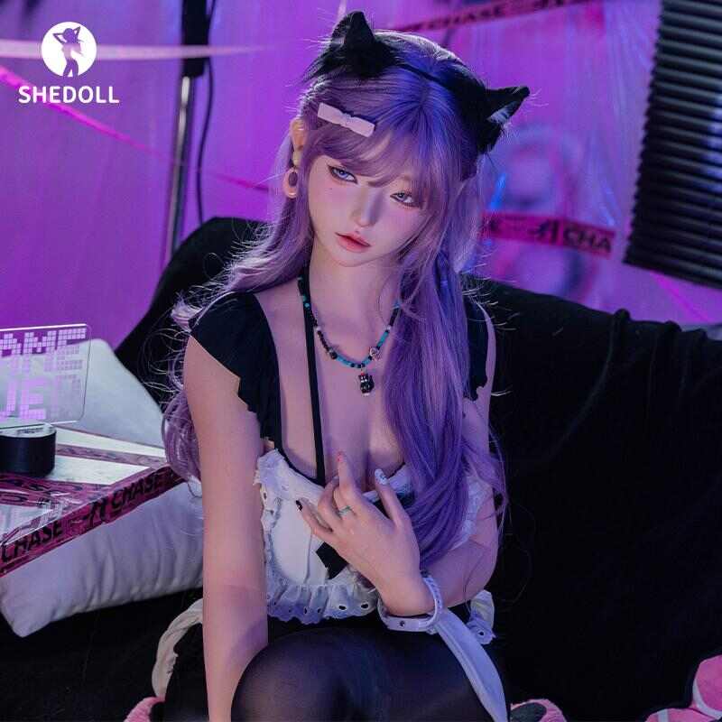 [SHEDOLL] 168cm Asian Temptress Neko Maid · D-cup Lightweight Body · Heating+Realistic Hair · Otaku's Dream Companion