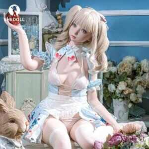 SHEDOLL 南溪 150cm愛麗絲夢遊仙境-B杯碎花女僕裝 | 加熱減重體+可動關節|可愛魅惑cosplay女友