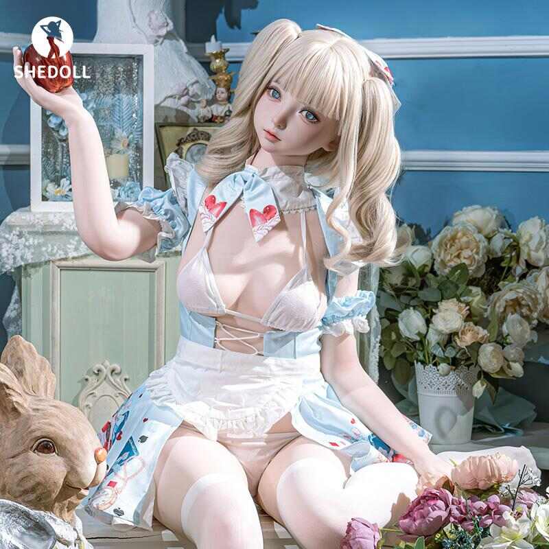 SHEDOLL 南溪 150cm愛麗絲夢遊仙境-B杯碎花女僕裝 | 加熱減重體+可動關節|可愛魅惑cosplay女友