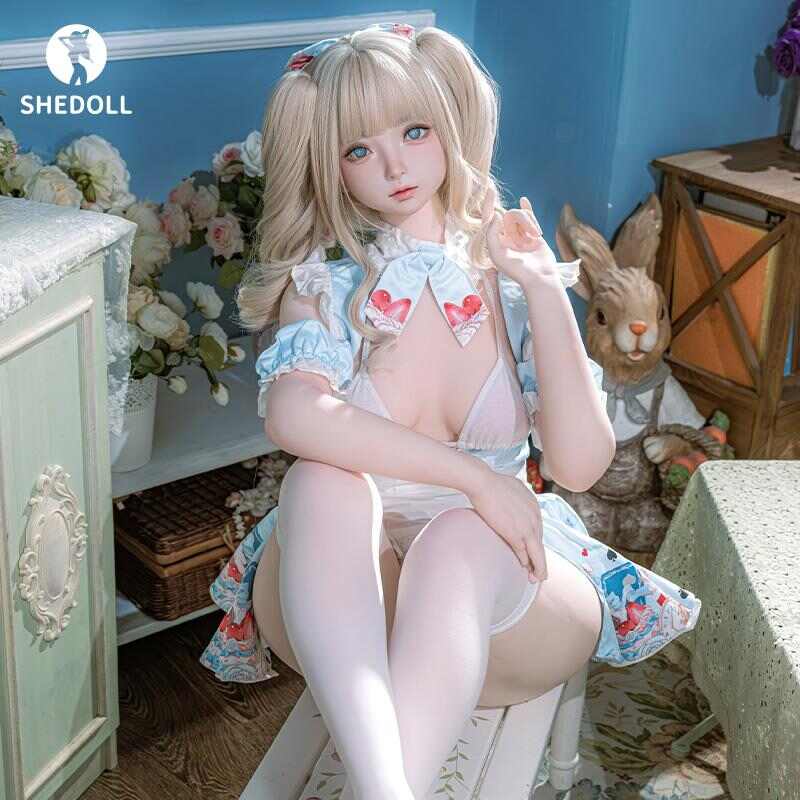 SHEDOLL 南溪 150cm愛麗絲夢遊仙境-B杯碎花女僕裝 | 加熱減重體+可動關節|可愛魅惑cosplay女友
