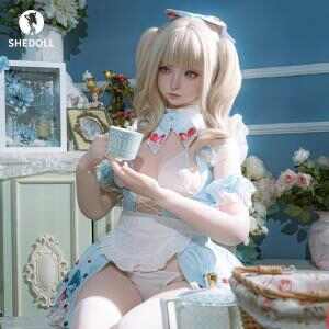 SHEDOLL 南溪 150cm愛麗絲夢遊仙境-B杯碎花女僕裝 | 加熱減重體+可動關節|可愛魅惑cosplay女友