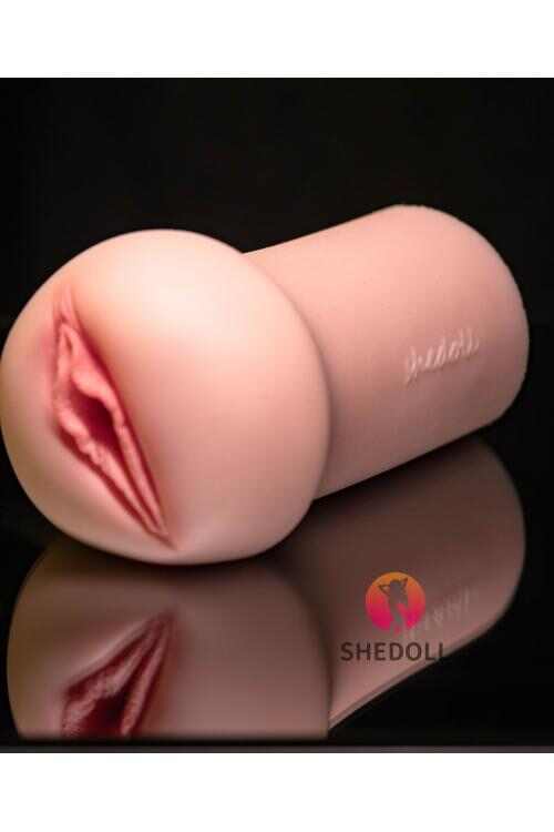 SHEDOLL 仿真體妝飛機杯｜醫療級矽膠・12.5cm人體工學通道