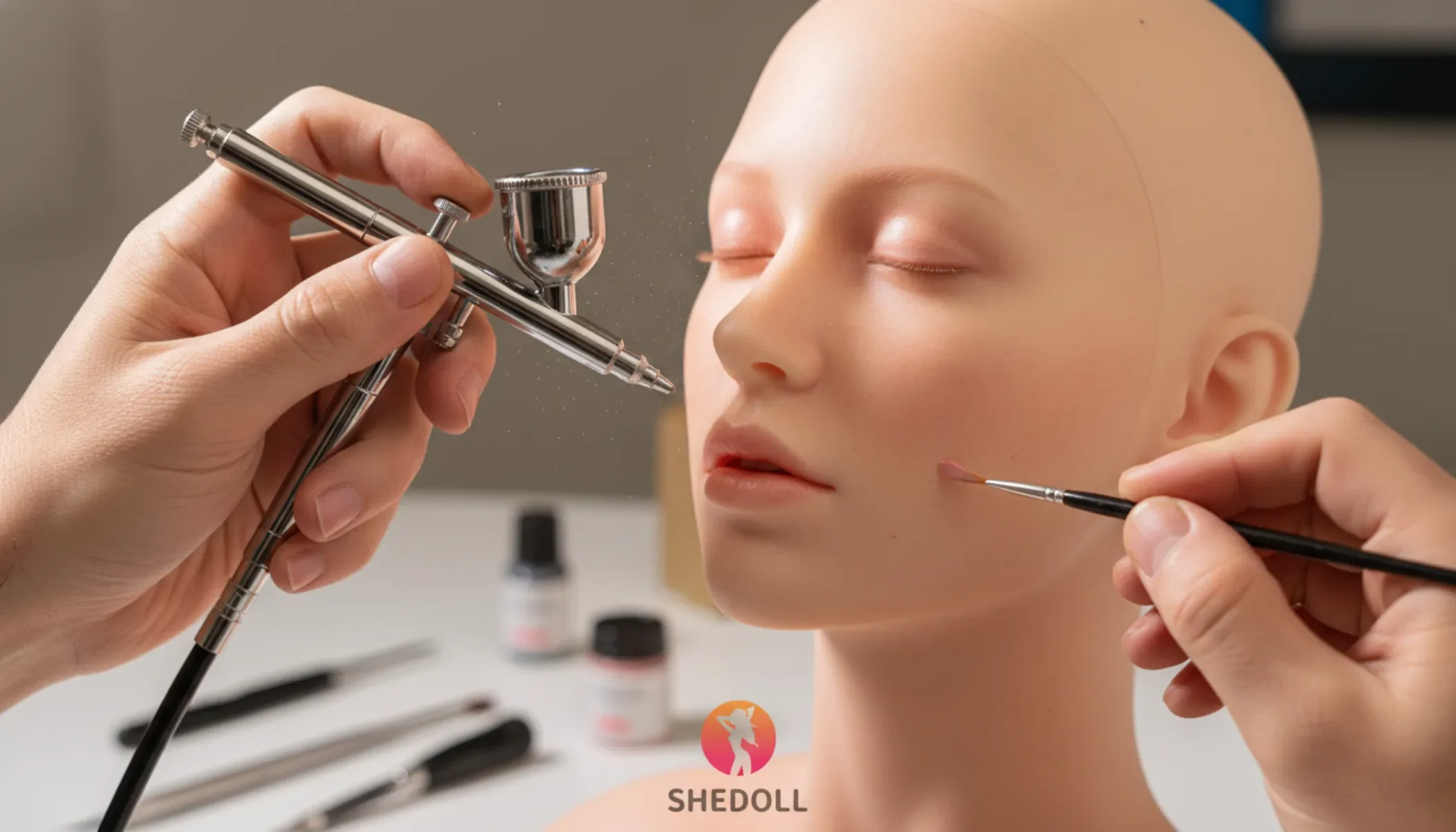 最高級セックスドールの多層絵画イラスト