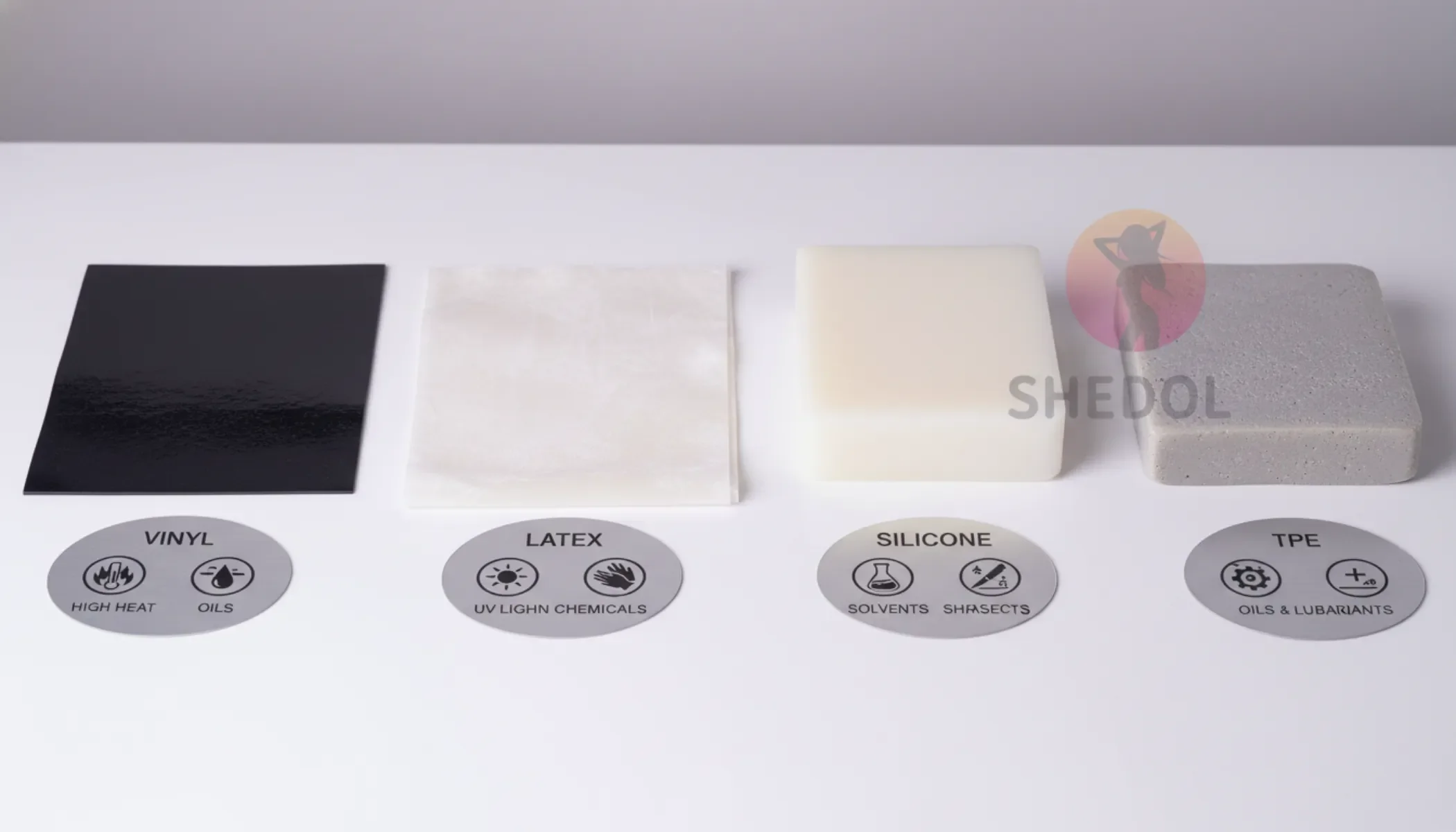 セックスドールの製作とタブーの浄化によく使われる材料