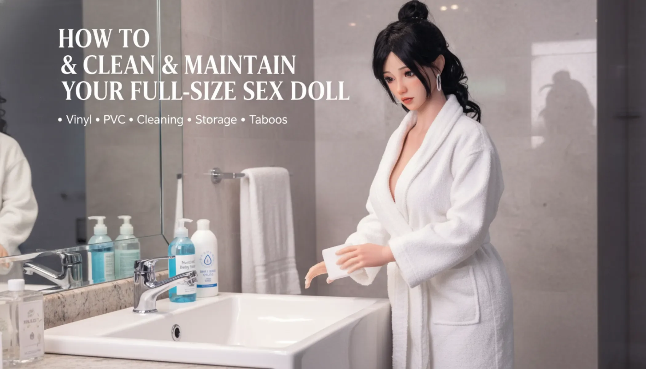 セックスドールはどのように洗浄・メンテナンスすればよいですか?浴室には何を用意すべきですか?