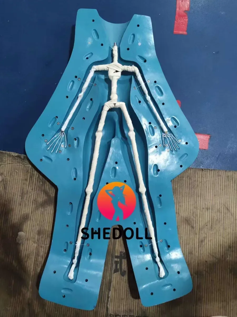 標準版骨架,骨架示意圖